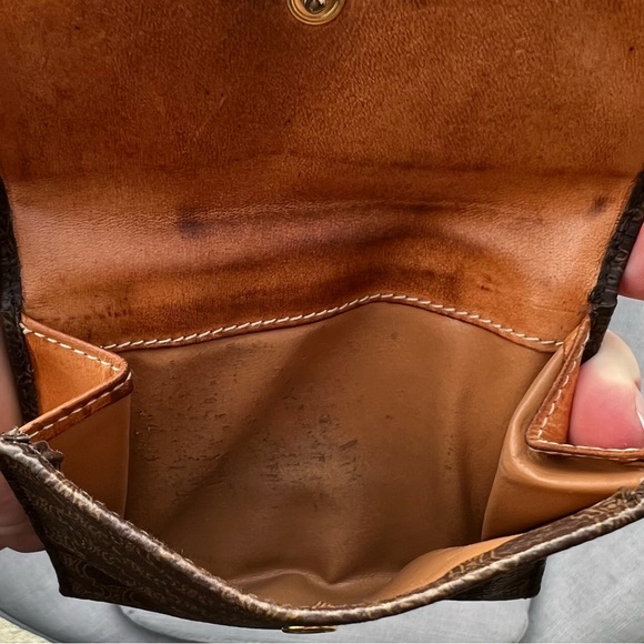 Celine Compact Wallet Macadam Triomphe - Picture 6 of 8